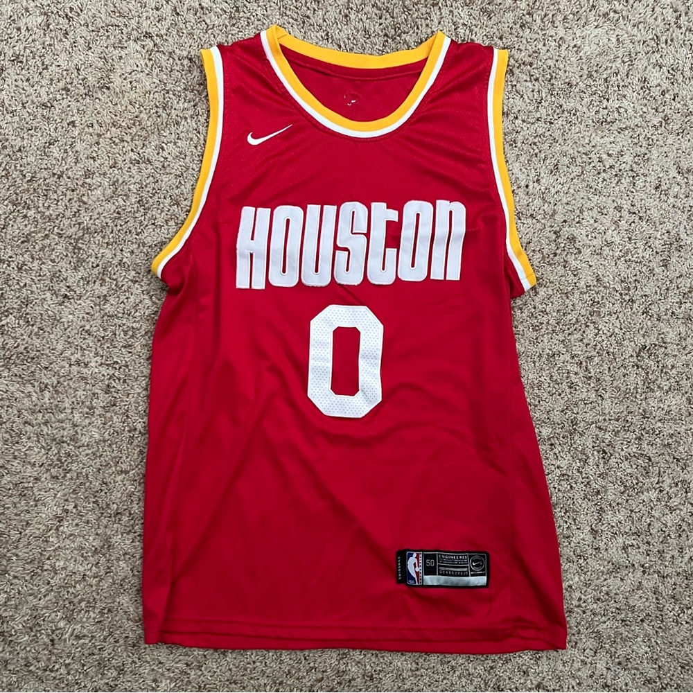 Russell Westbrook Throwback Houston Rockets Jersey